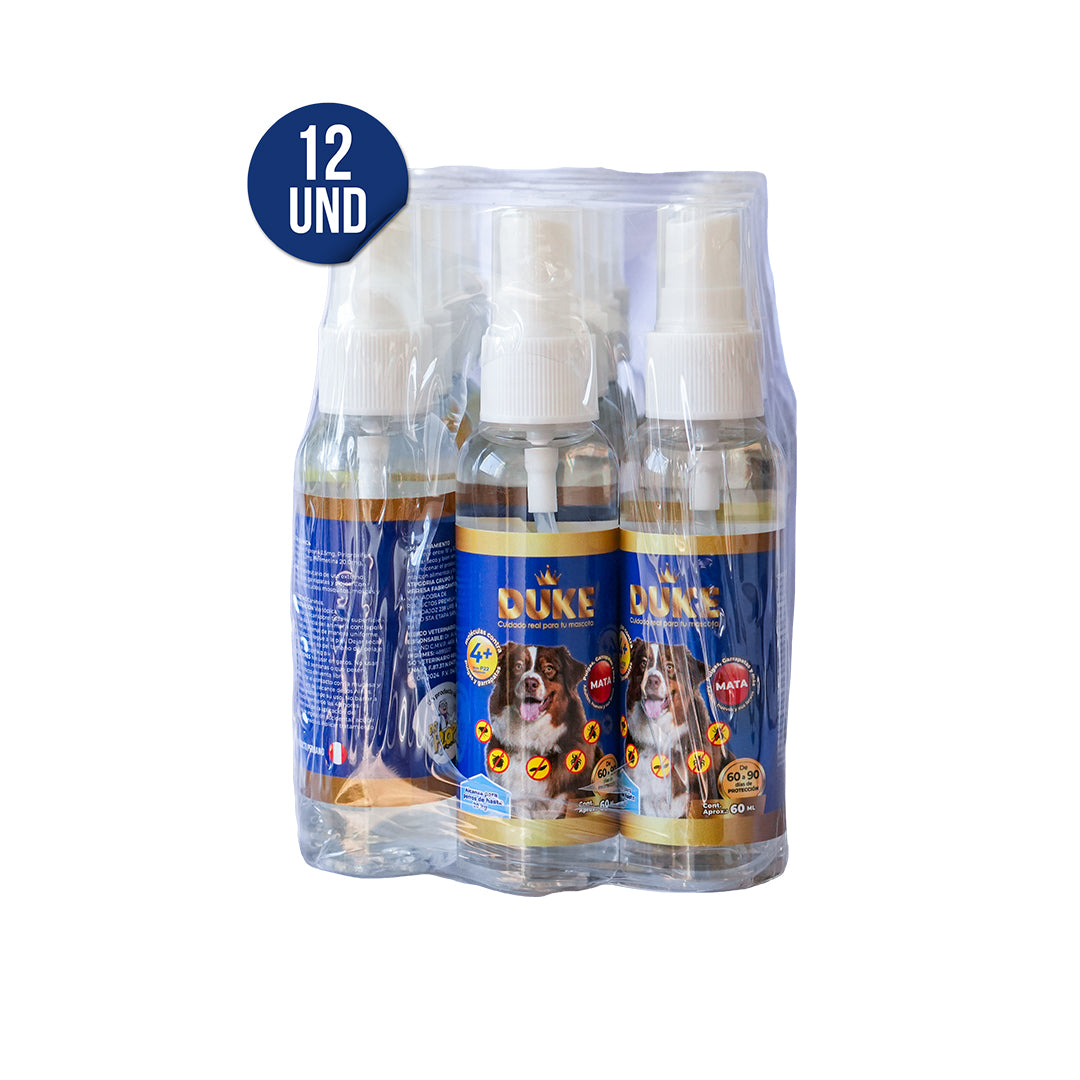 Caja DUKE Spray 60ml 12 uds – Deliveryplop