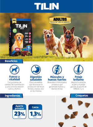 TILIN Alimento Adulto 15kg